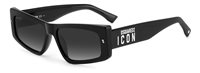 Occhiali da sole Dsquared Uomo ICON 0007/S807/9O BLACK57 - ICON 0007/S807/9O BLACK57